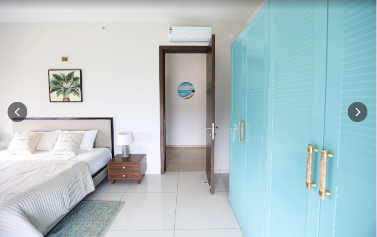 Aqua Lacquer Wardrobe Bedroom