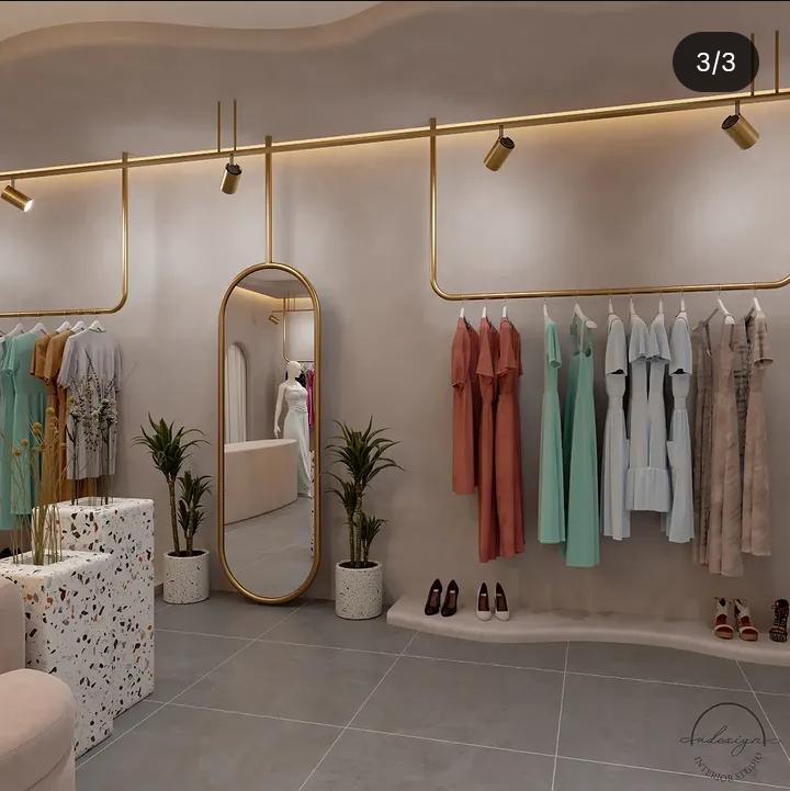 Boutique Display Wall