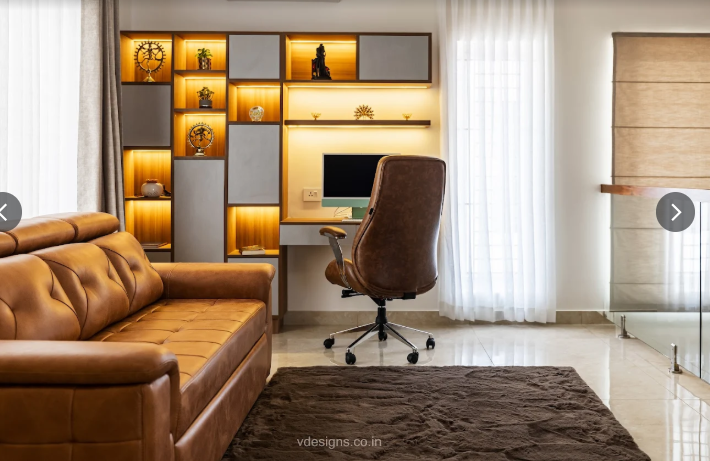 Backlit Study Niche