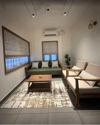 Quiet Compact Living Room