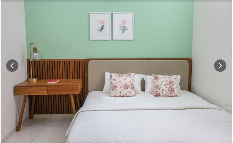 Mint & Teak Guest Bedroom